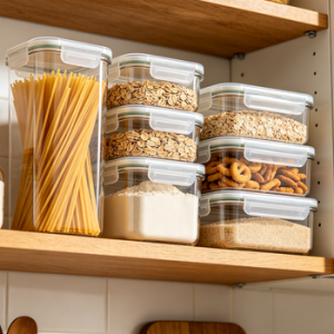 Stackable Pantry Storage Container Set
